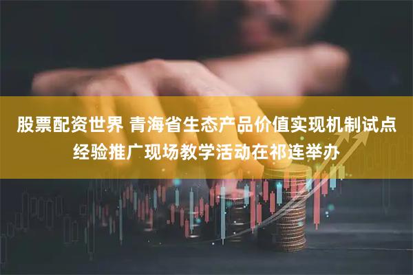 股票配资世界 青海省生态产品价值实现机制试点经验推广现场教学活动在祁连举办